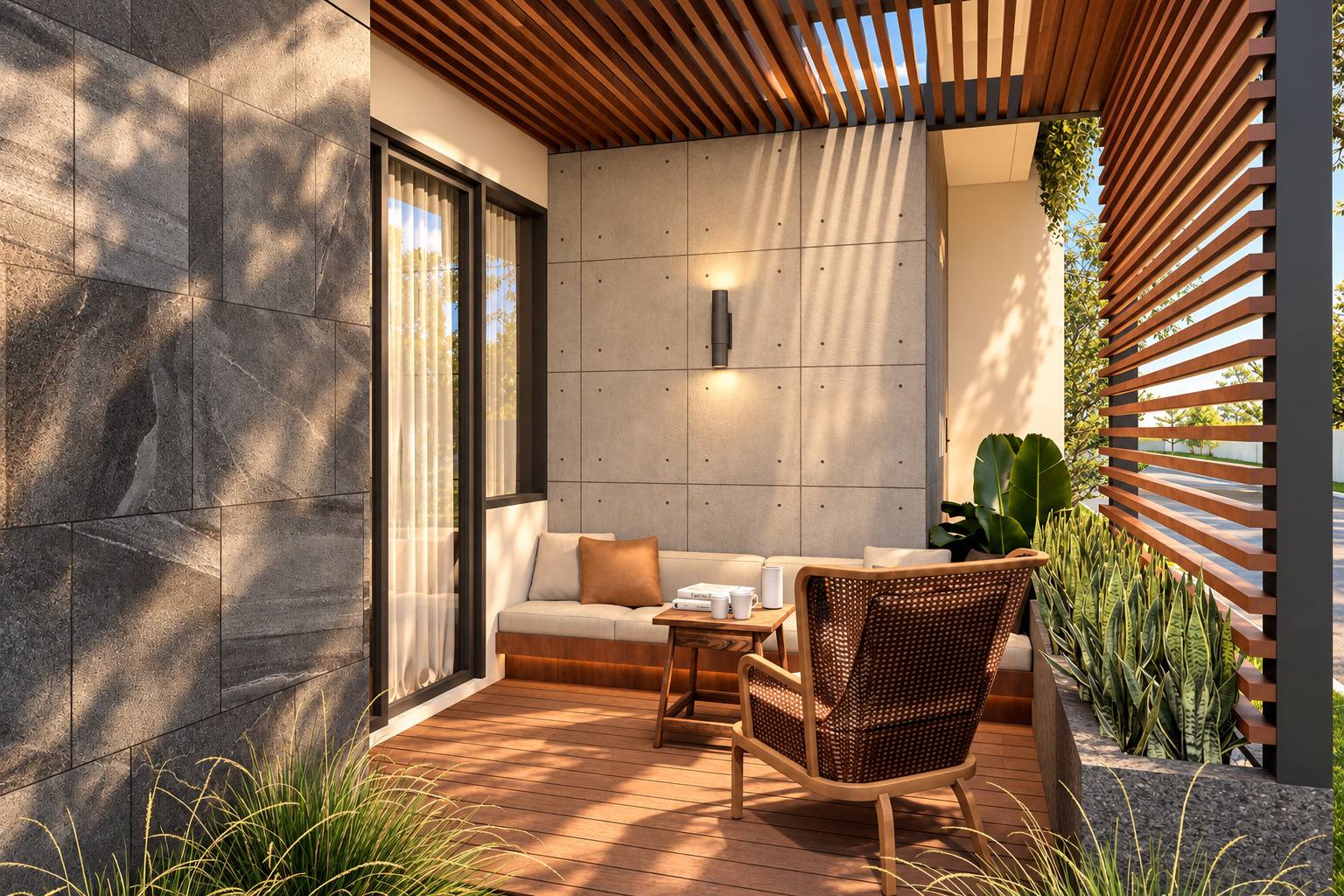 Patio samping