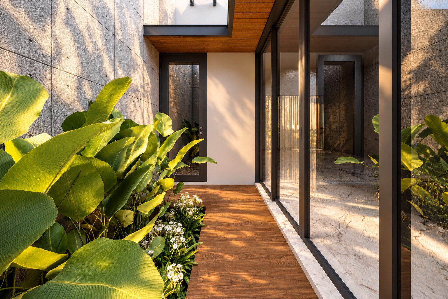 Terrace render of Rumah Solterra Vol. 1.